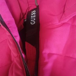 (Guess) Pink  jacket Size LG.