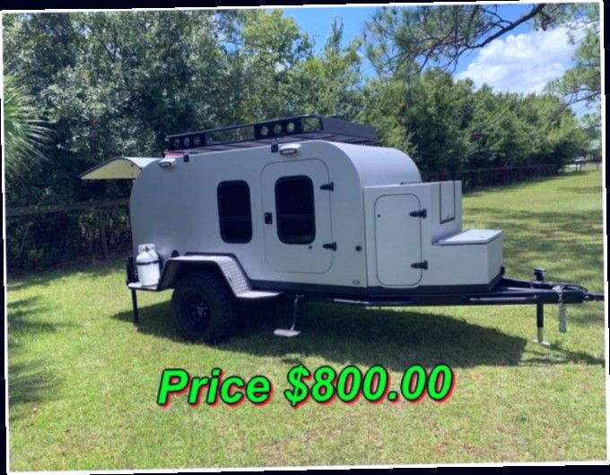 Photo Great Condition! 2018 Teardrop Overland trailer.$800