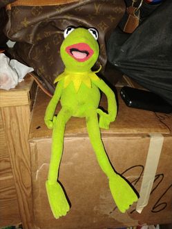 Vintage Kermit the frog stuffed animal