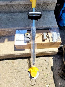 Brand new cordless weed wacker/eater/mover/trimmer