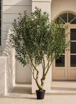 NEW 8ft Artificial Plant Olive Tree 🫒