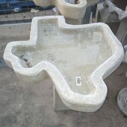 Texas Bird Bath