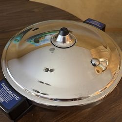 DUROMATIC KUHN RIKOM Swiss Pressure Cooker 5L Stainless Steel 18/10 #3412