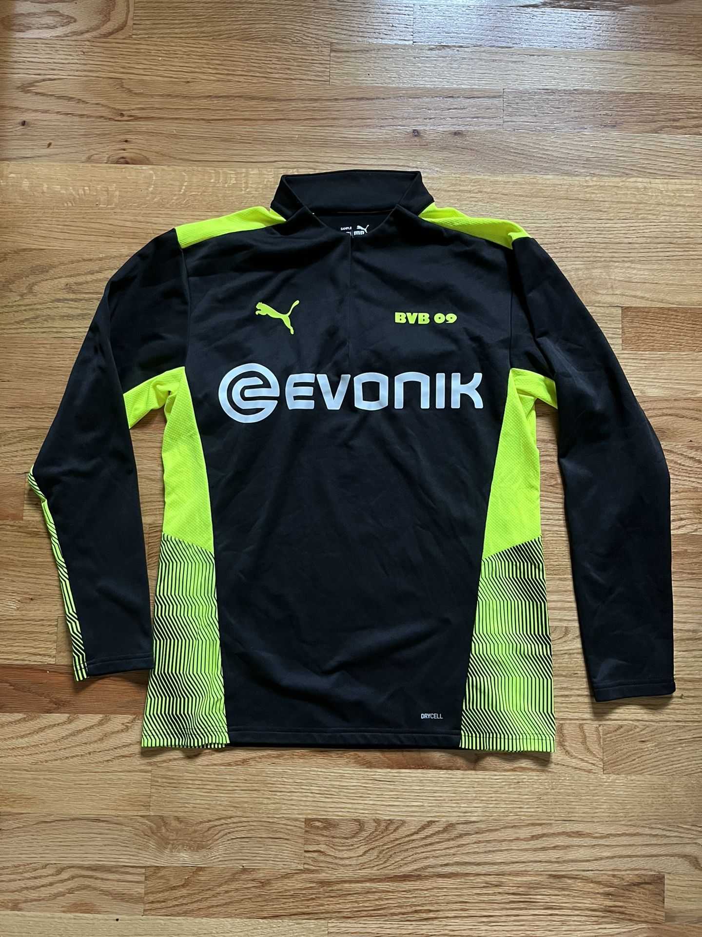 PUMA BORUSSIA DORTMUND 1/4 ZIP TRAINING JACKET