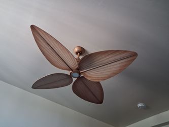 4 blade leaf style ceiling fan