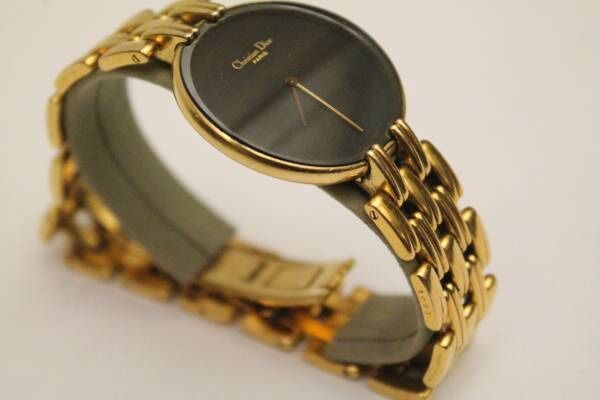 Christian Dior Bagheera Black Moon Gold Watch Model# D47-154-4