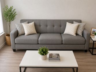Grey sofa