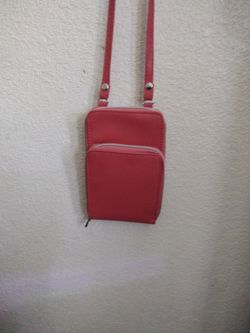 Coral Colored Cross Body