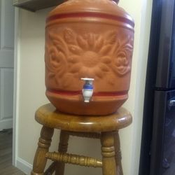 Clay Water Jar "Like New "