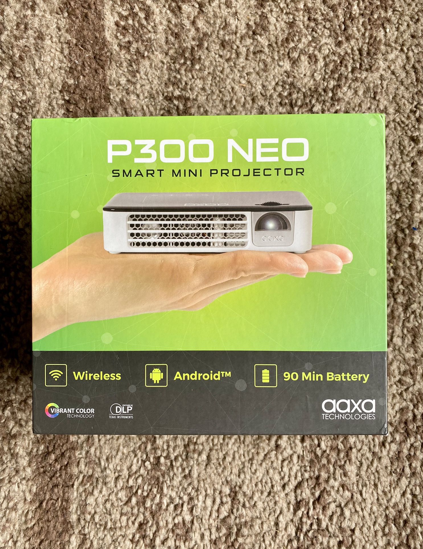 AAXA P300 Neo Mini LED Projector- smart android