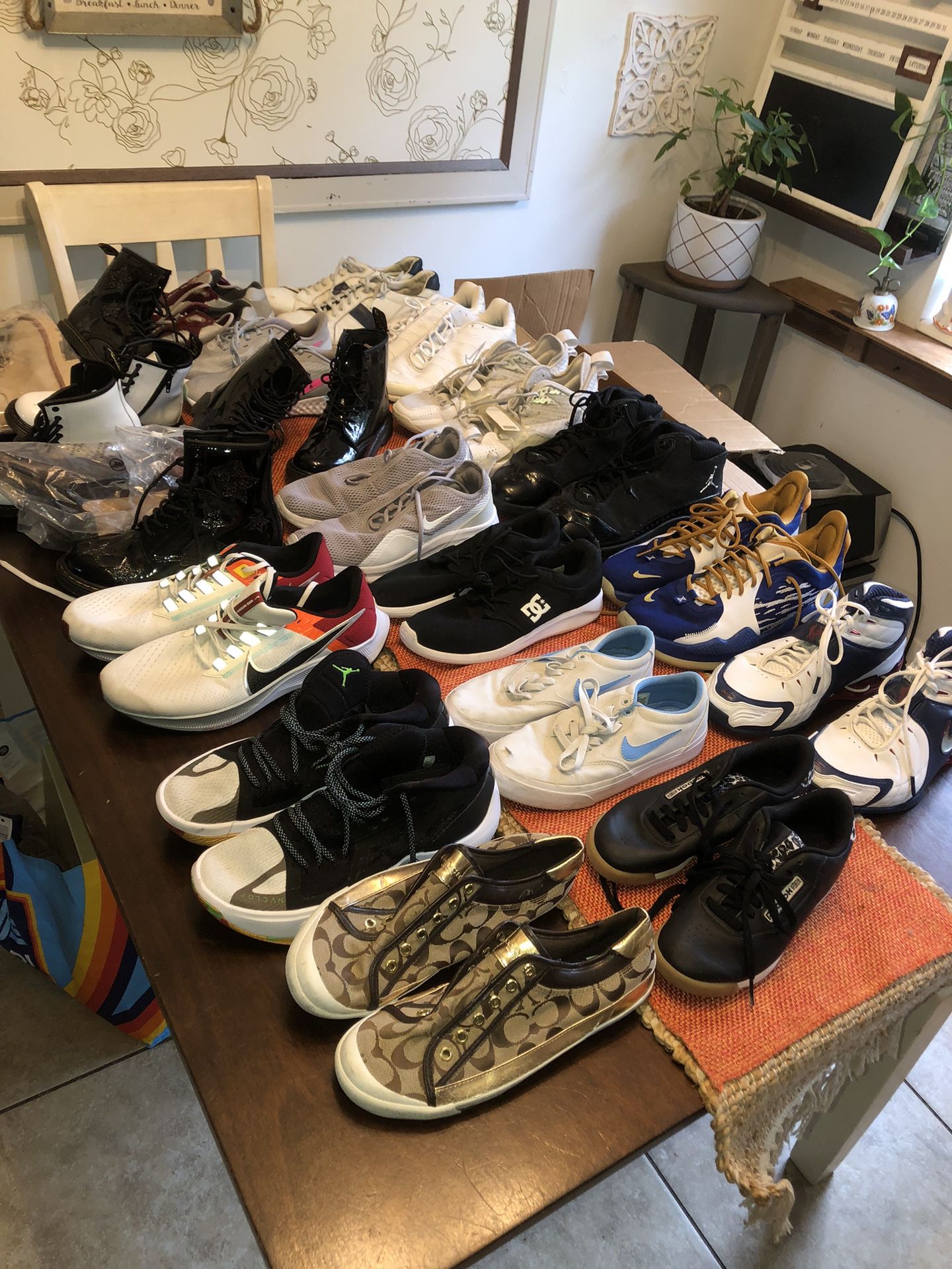22 Pair Of Jordan,Nike,,Boots,Designer Shoes