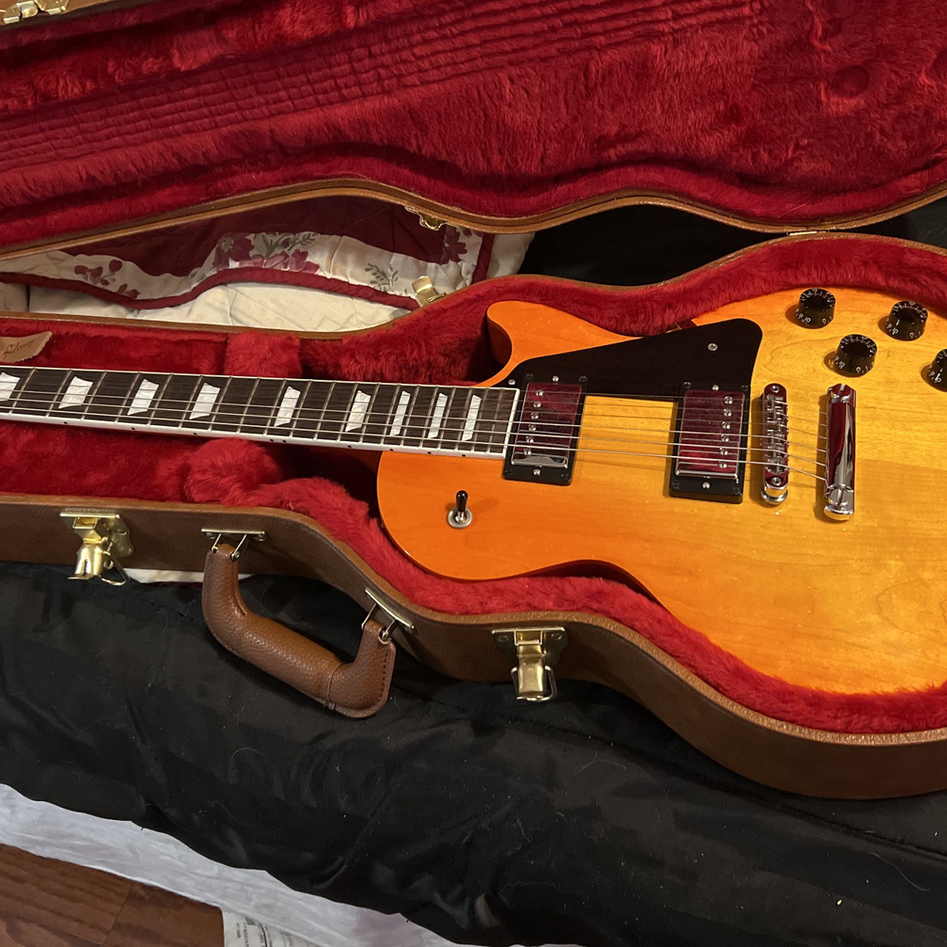 Gibson Les Paul Studio 2019 Tangerine Burst W/ Fingerboard Binding