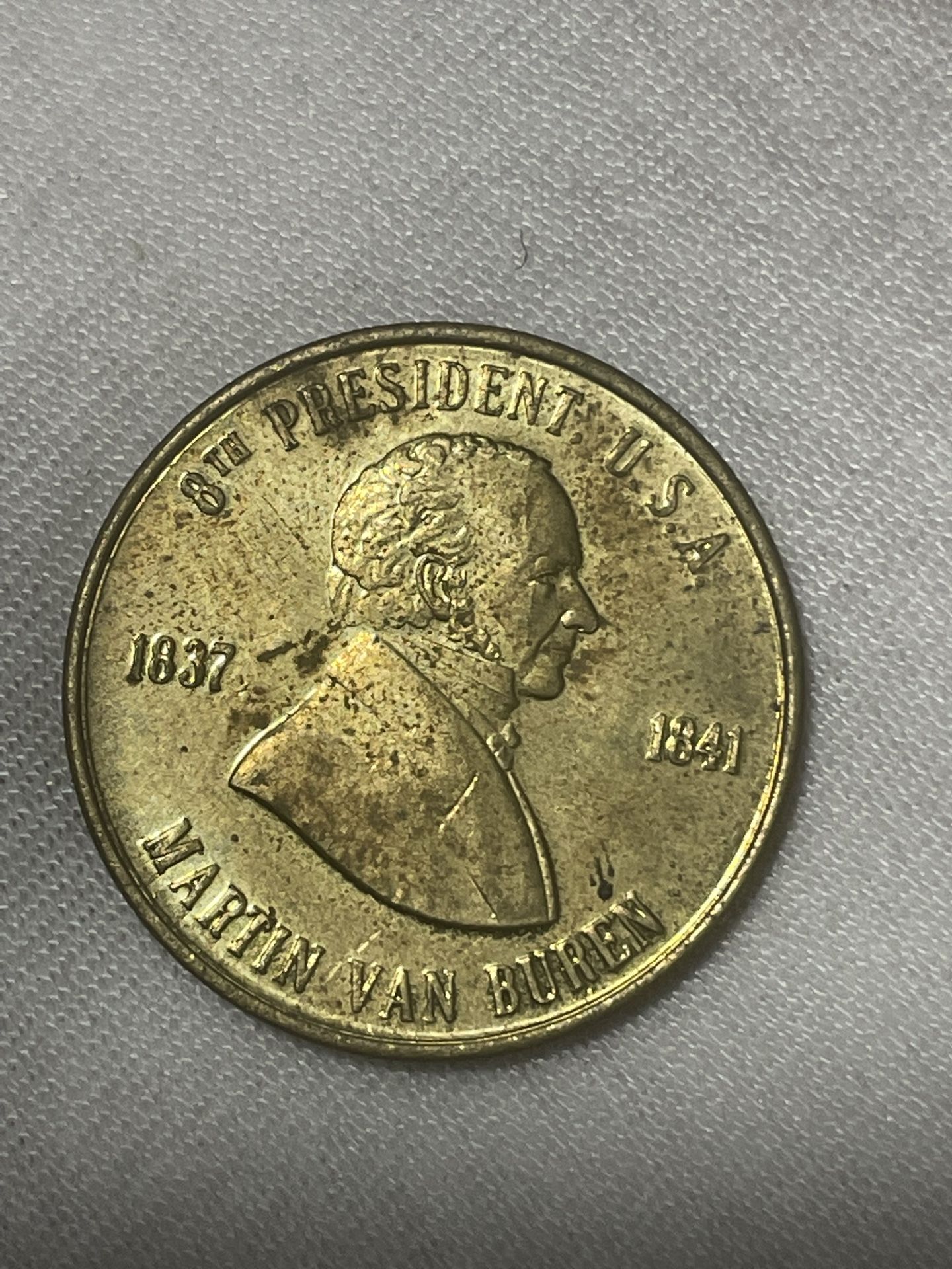 Martin Van Buren eighth president commemorative coin