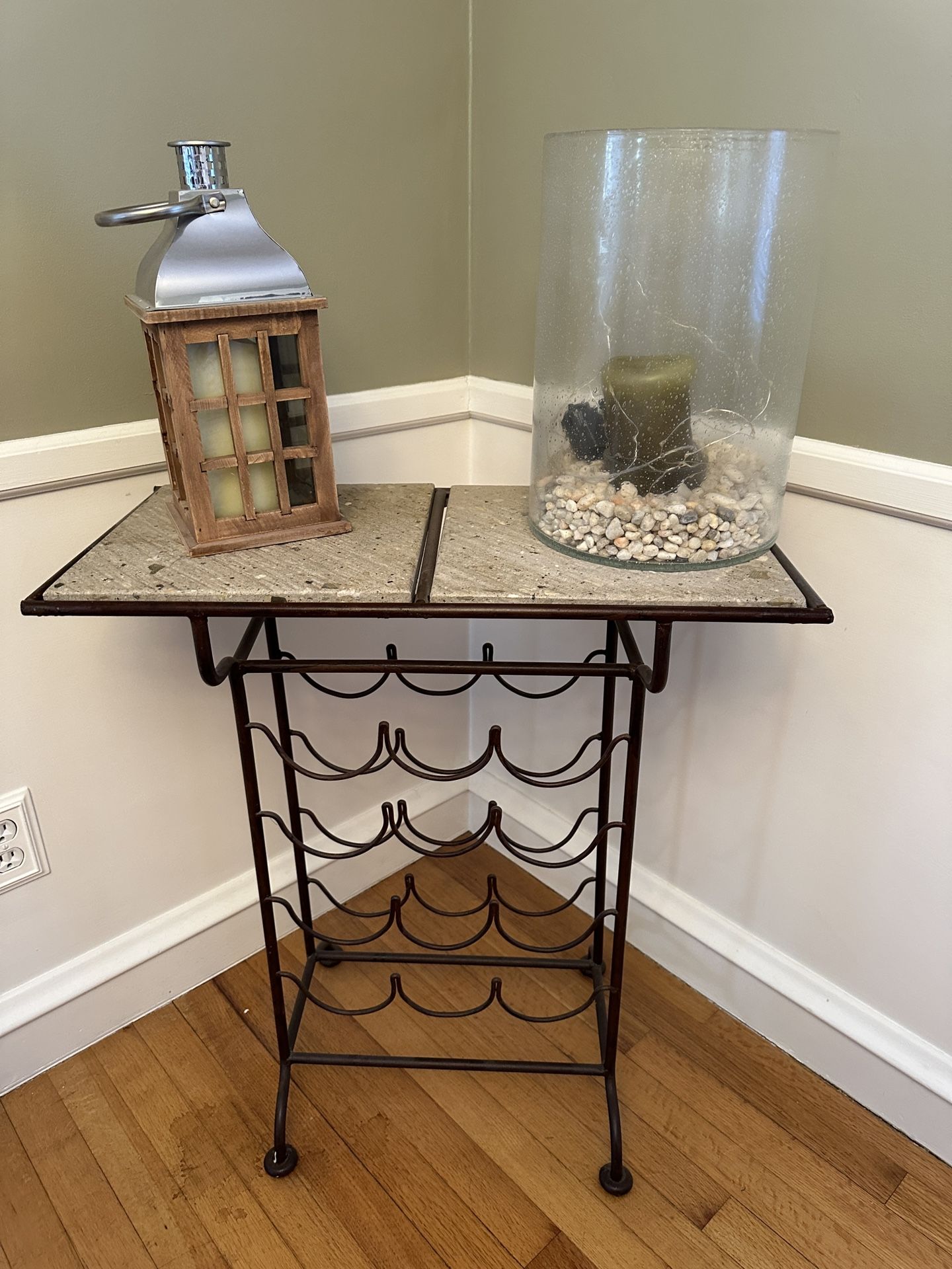 Wine Rack And Table