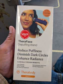 Theraface depuffing wand