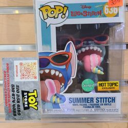 Summer Stitch Scented Pop Funko 636 Hot Topic Exclusive 