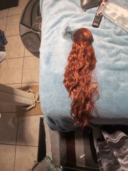 New Copper 27" Ponytail Wavy