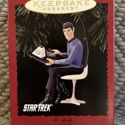 Mr. Spock Hallmark Keepsake Ornament