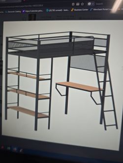 Loft bunk bed