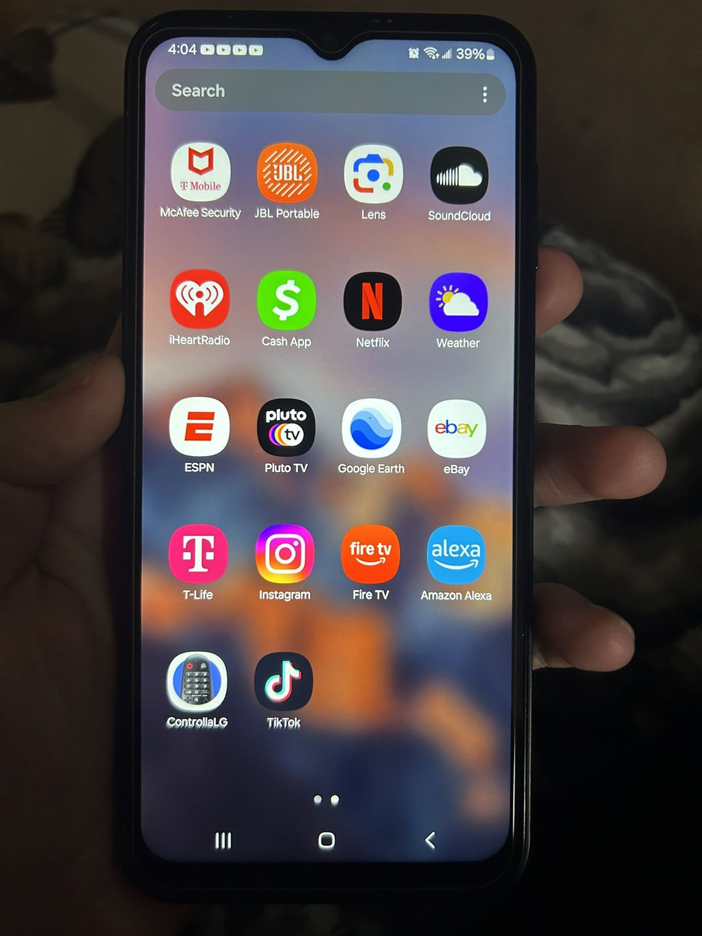 Samsung Galaxy A14 With TikTok Installed
