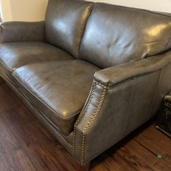 Leather Couch/love Seat 