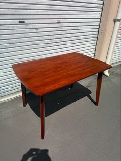 Solid Walnut Dining Table MCM Mid Century Modern