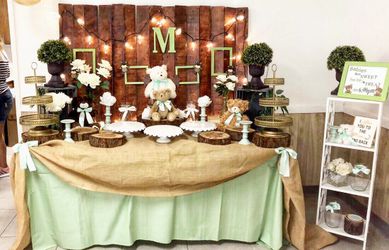 Teddy Bear Candy Table Set Up
