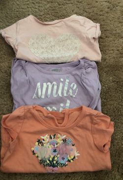 Girls tops size 12 months