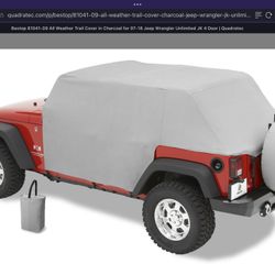 Cab Cover for Jeep Wrangler (4 door) - fits 2007-2018
