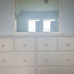 Dresser and mirror 