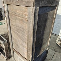FREE 6' Tall Wood Shipping Crate