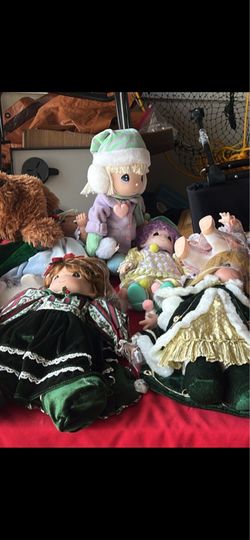 Christmas dolls