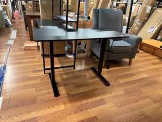 Black Electric Standing Desk