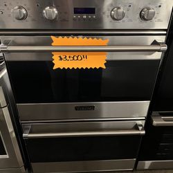 Viking Stainless Steel Double Oven