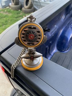 Harley Davidson Pocket Watch With Stand 