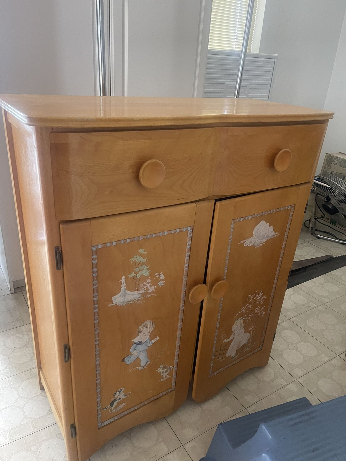 Antique Nursery Dresser