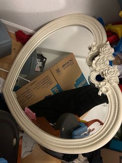 Heart shaped mirror
