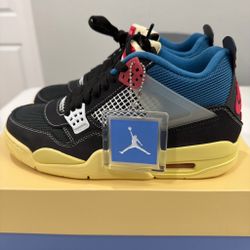 Jordan 4 Union off noir  Sz 9