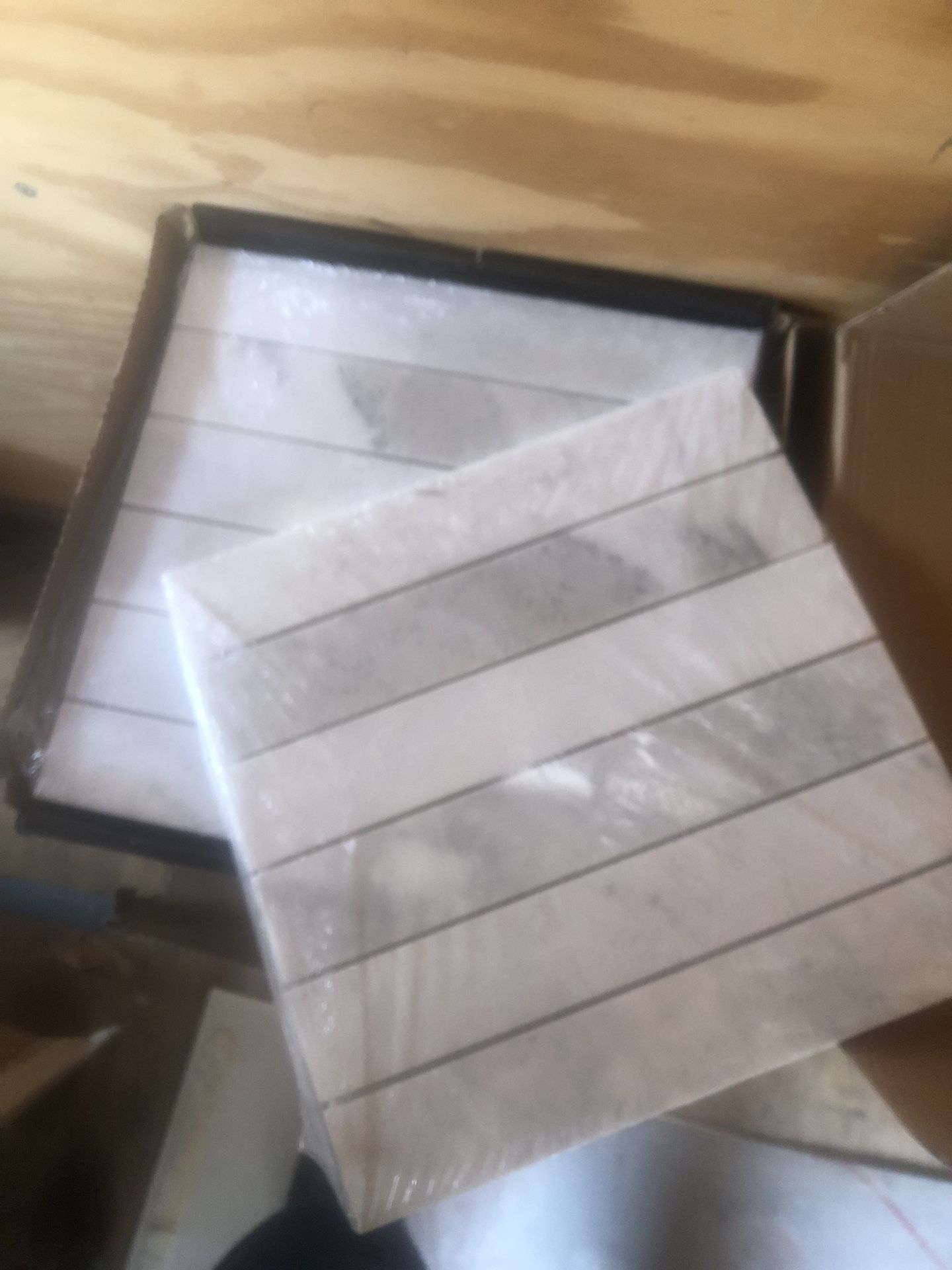 50 Ft Arabescoto Venato 2x12stacked Marble