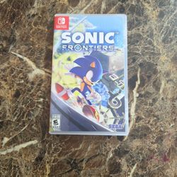 Nintendo Switch-Sonic Frontiers