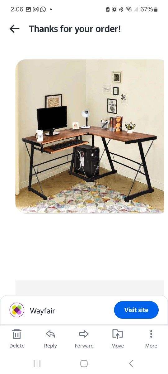 L Shaped Desk