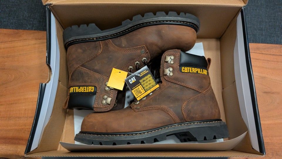 Caterpillar Second Shift Steel Toe Work Boot