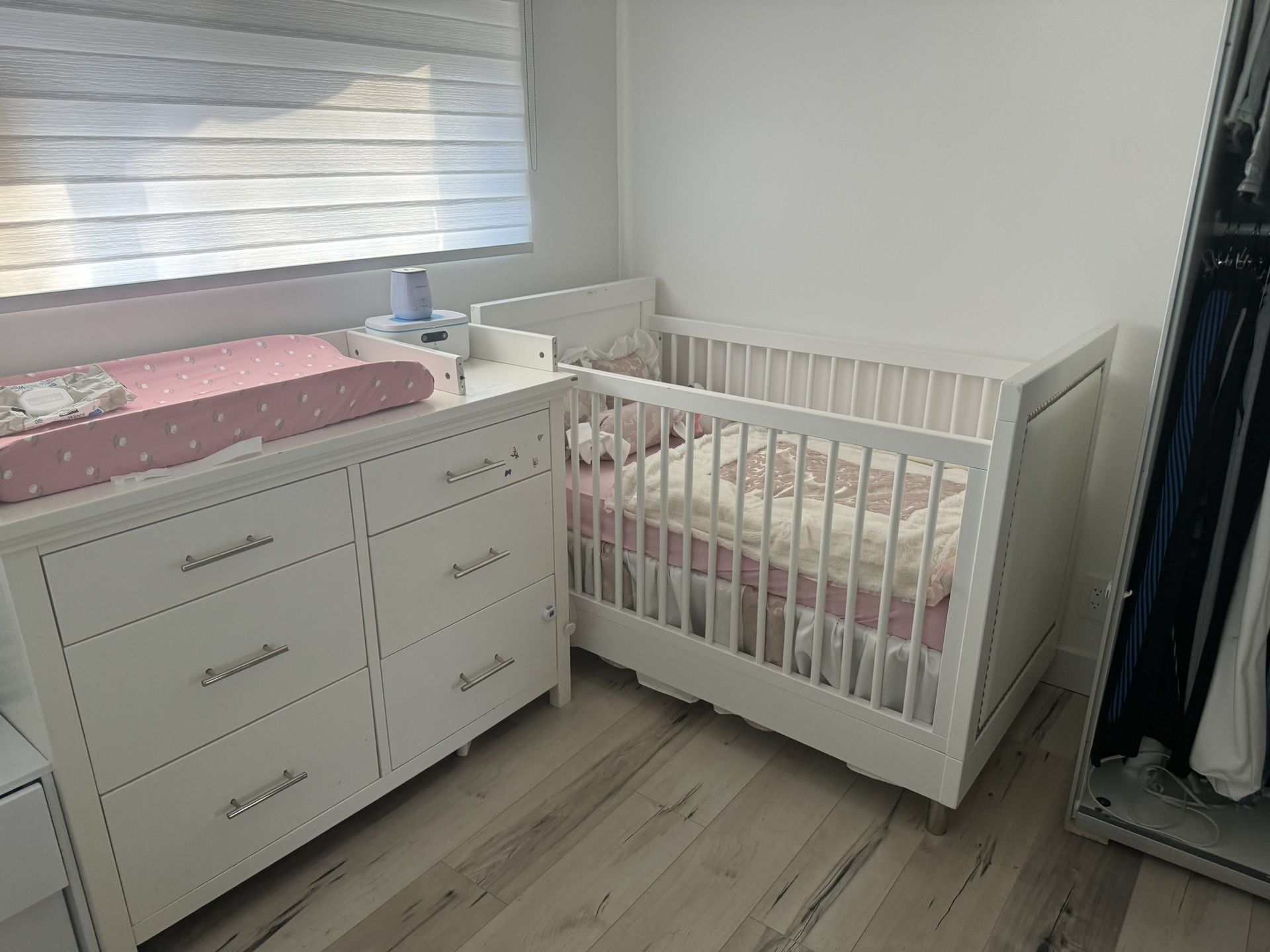 Crib And Changing Table