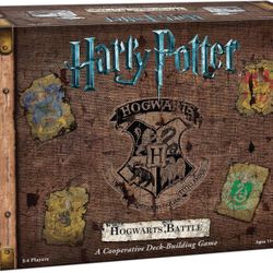 New Sealed In Box USAOPOLY Harry Potter Hogwarts Battle Cooperative Deck Building Card Game, Great Christmas Gift 