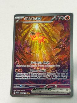 Chi-Yu EX Pokémon Card 259/193 Paldea Evolved