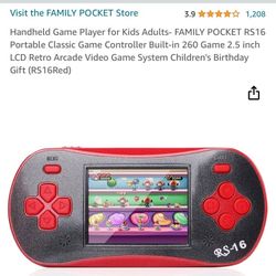 Retro  Arcade Video Game 