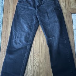 Men’s Black Jeans Size 28x30