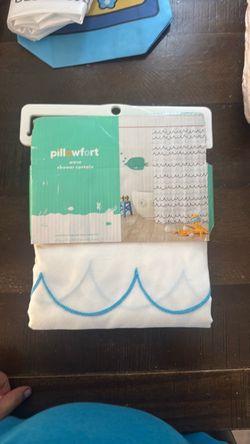 Pillowfort Wave Shower Curtain