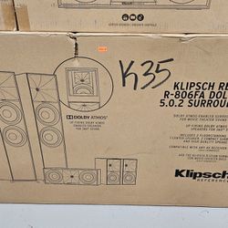 Klipsch Reference R-806FA Surround System 