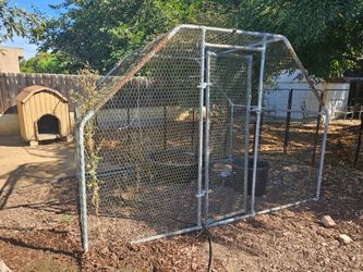 Metal chicken coop